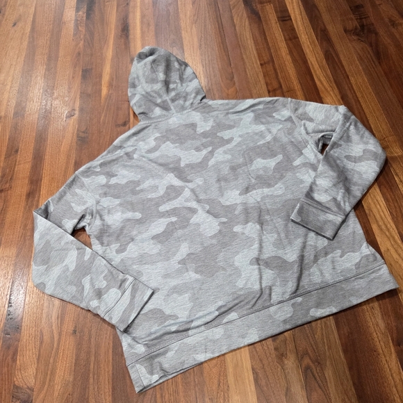 NOBULL Camouflage Hoodie Pockets Lined Hood Size Large - Picture 2 of 7